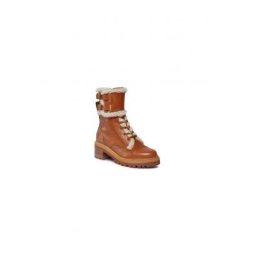 Ghete dama See By Chloe - 303027933 - Piele naturala - 37 EU - Maro