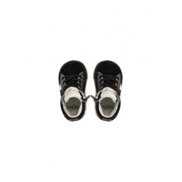 Ghete fete  304326783 - Piele naturala - 22 EU - Negru