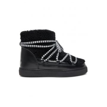 Ghete fete  304363450 - Piele naturala - Negru