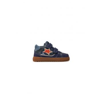 Ghete fete  304675560 - Piele naturala - Albastru