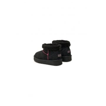Ghete fete  304747915 - Piele ecologica - Negru