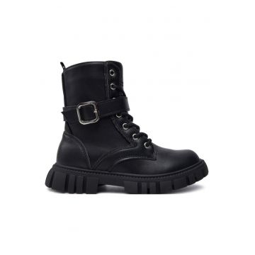 Ghete fete  304747977 - Piele ecologica - Negru