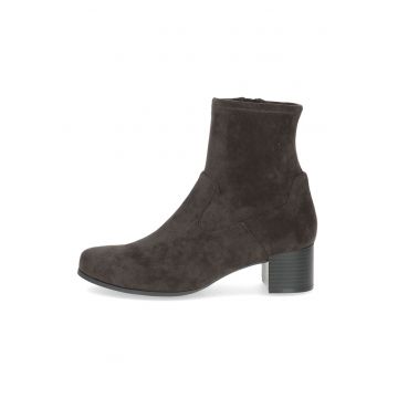 Botine cu toc - Gri inchis