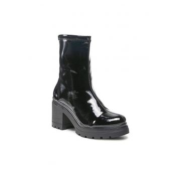 Botine dama -  5904862159713 - Piele ecologica - Negru