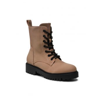 Botine dama -  5904862217130 - Piele ecologica - Maro