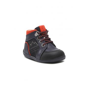 Ghete baieti -  301557029 - Albastru - Piele naturala