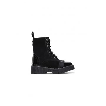 Ghete copii -  209923964 - Piele naturala - Negru