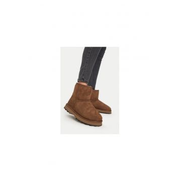 Ghete dama  207437036 - Piele naturala - 42 EU - Maro
