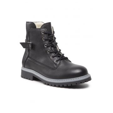 Ghete dama -  301009559 - Negru - Piele naturala