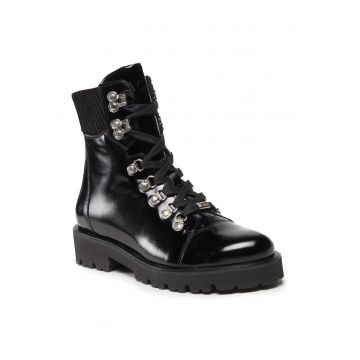 Ghete dama -  301549345 - Piele naturala - Negru