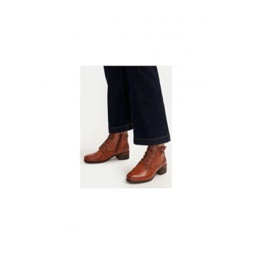 Ghete dama  302998180 - Piele naturala - Maro