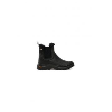 Ghete dama  304290817 - Piele naturala - Negru