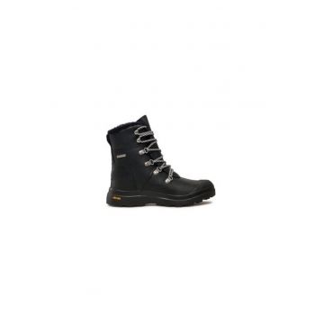 Ghete dama  304290848 - Piele naturala - Maro