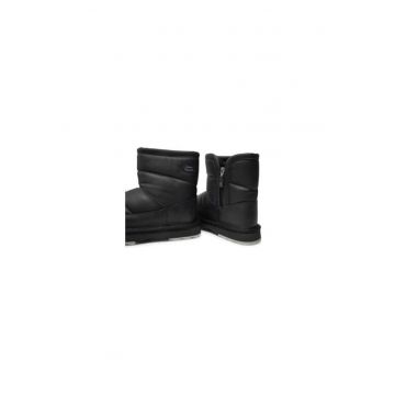 Ghete dama  304290893 - Piele naturala - 41 EU - Negru