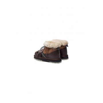 Ghete dama  304291326 - Piele naturala - 42 EU - Maro