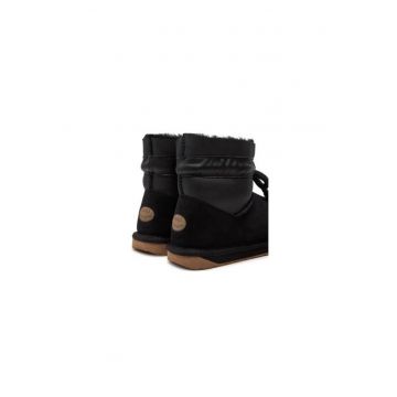 Ghete dama  304291593 - Piele naturala - 42 EU - Negru