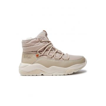 Ghete dama  304322211 - Piele ecologica - 36 EU - Bej