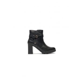 Ghete dama  304359323 - Piele naturala - Negru
