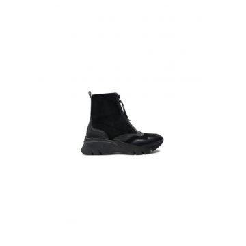 Ghete dama  304400407 - Piele naturala - Negru