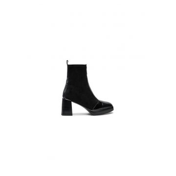 Ghete dama  304400650 - Piele naturala - Negru