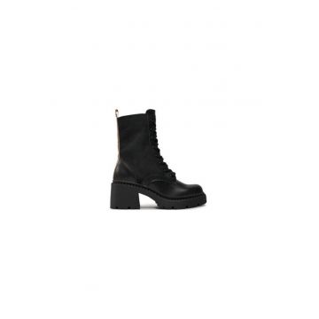Ghete dama  304417221 - Piele naturala - Negru
