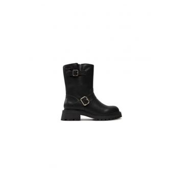 Ghete dama  304417511 - Piele naturala - 41 EU - Negru