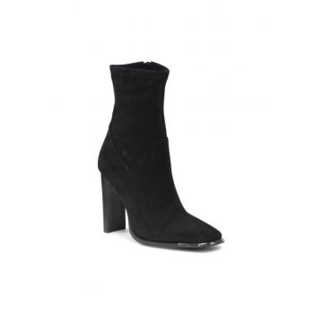 Ghete dama -  5903698910611 - Negru - Textil