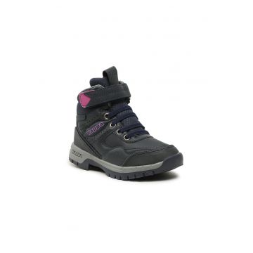 Ghete fete -  301172772 - Albastru - Piele ecologica