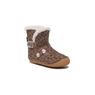 Ghete fete -  301558828 - Bej - Piele naturala/Piele nabuc