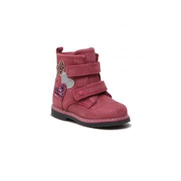 Ghete fete -  5903698766317 - Roz - Piele naturala