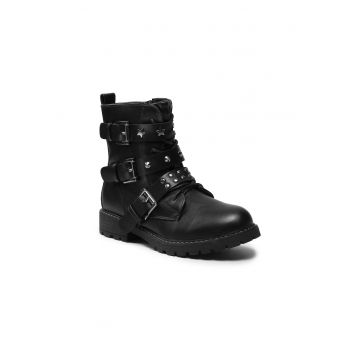 Ghete fete -  5903698949727 - Negru - Piele ecologica