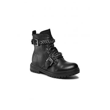 Ghete fete -  5904248041656 - Negru - Piele ecologica