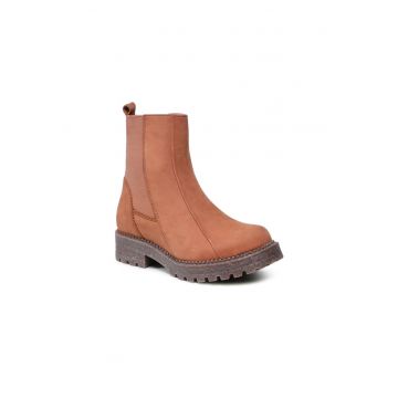 Ghete fete -  5904248172121 - Maro - Piele naturala/Piele nabuc