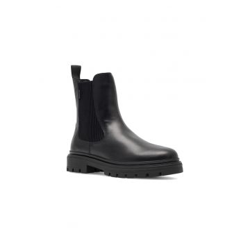 Ghete fete -  5904862983974 - Negru - Piele naturala