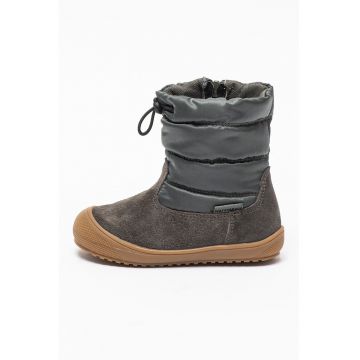 Ghete impermeabile cu piele intoarsa Hochalpen - Gri carbune